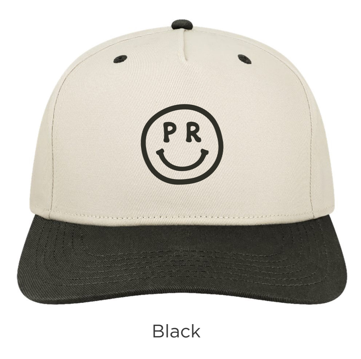 Classic PR Feliz Baseball Cap in Black