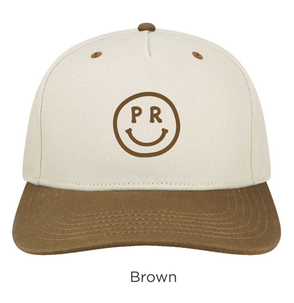 Classic PR Feliz Baseball Cap in Brown