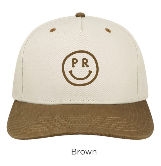 Classic PR Feliz Baseball Cap in Brown