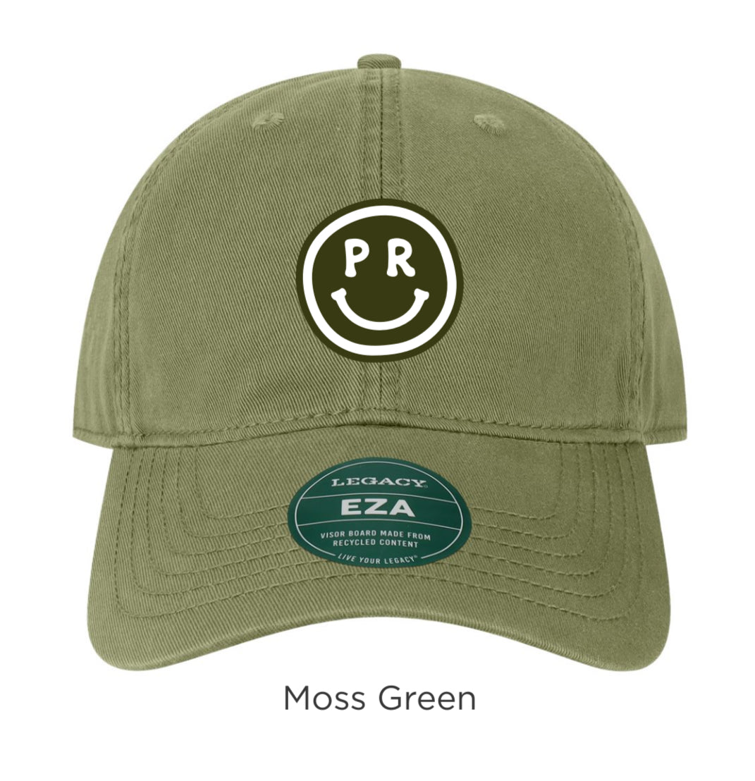 Dad Hat PR Feliz Baseball Cap in Moss Green