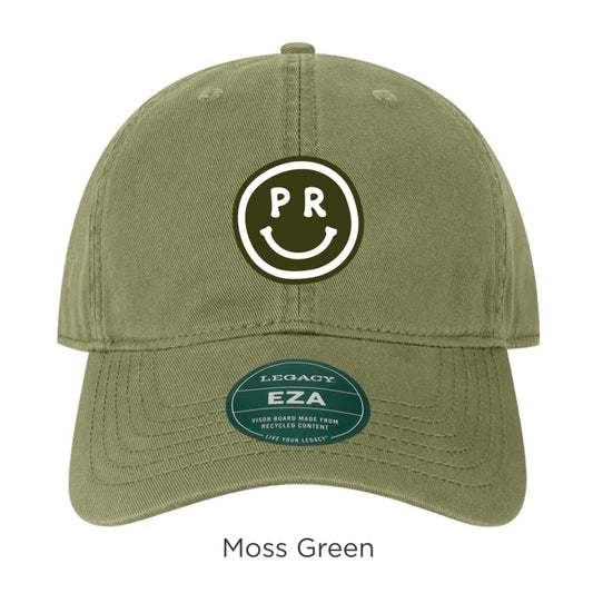 Dad Hat PR Feliz Baseball Cap in Moss Green