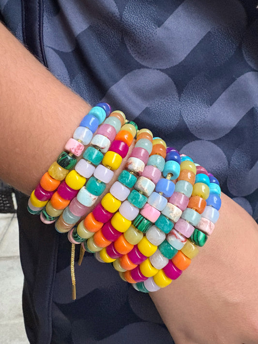 Natural Stone Adjustable Bracelet