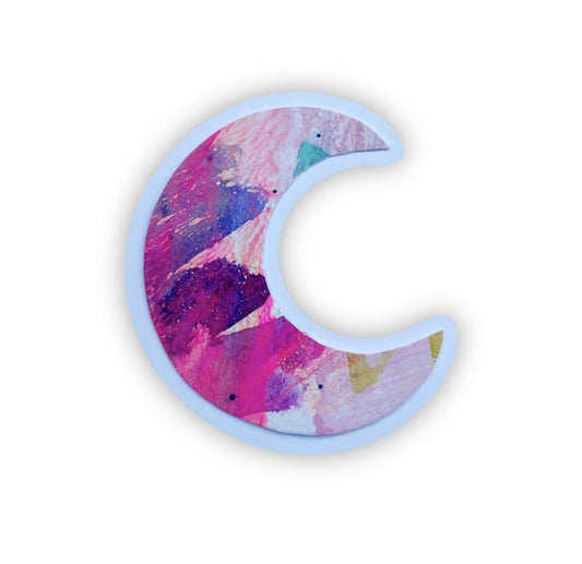 Crescent Moon Sticker