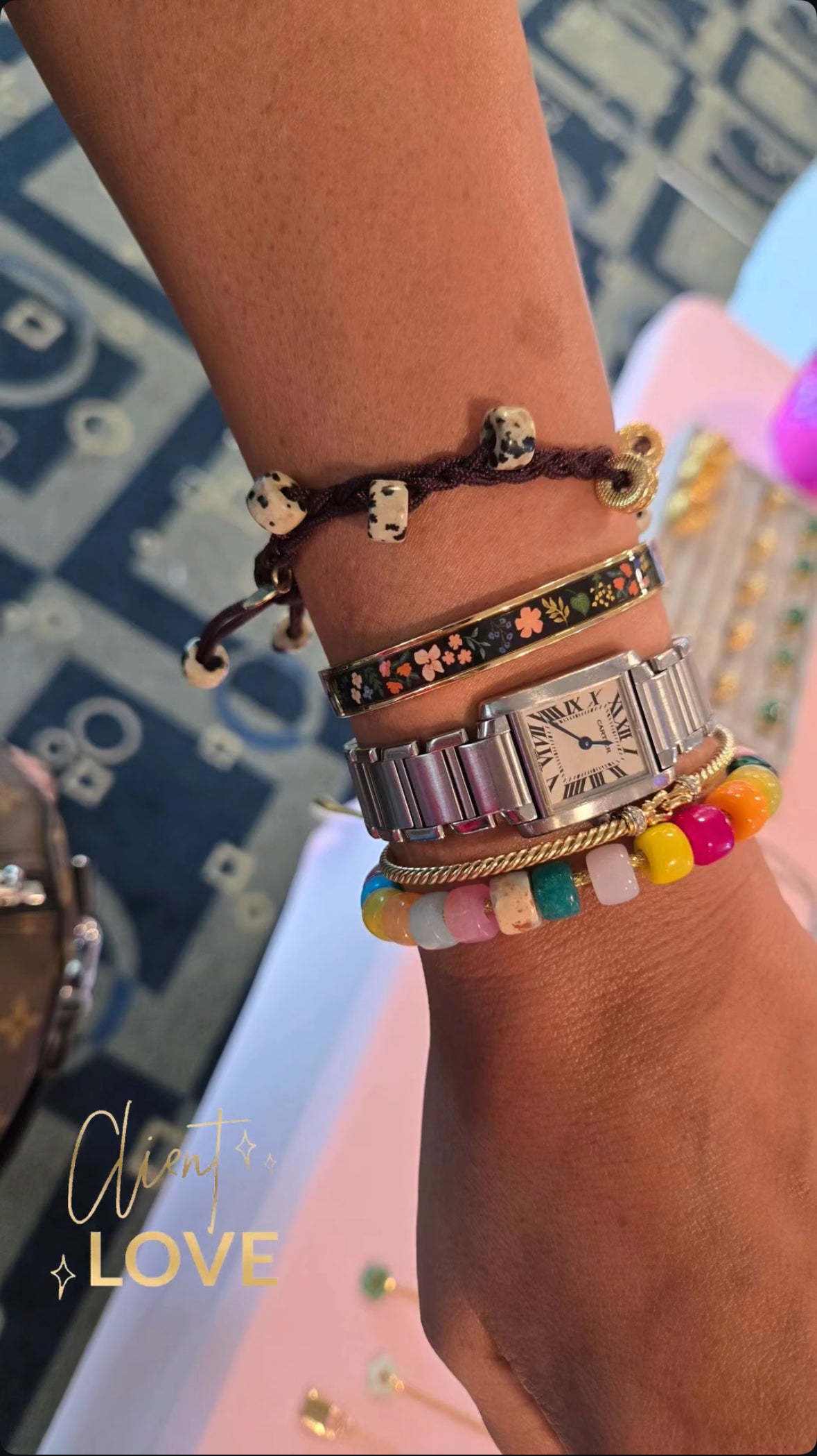 Natural Stone Adjustable Bracelet