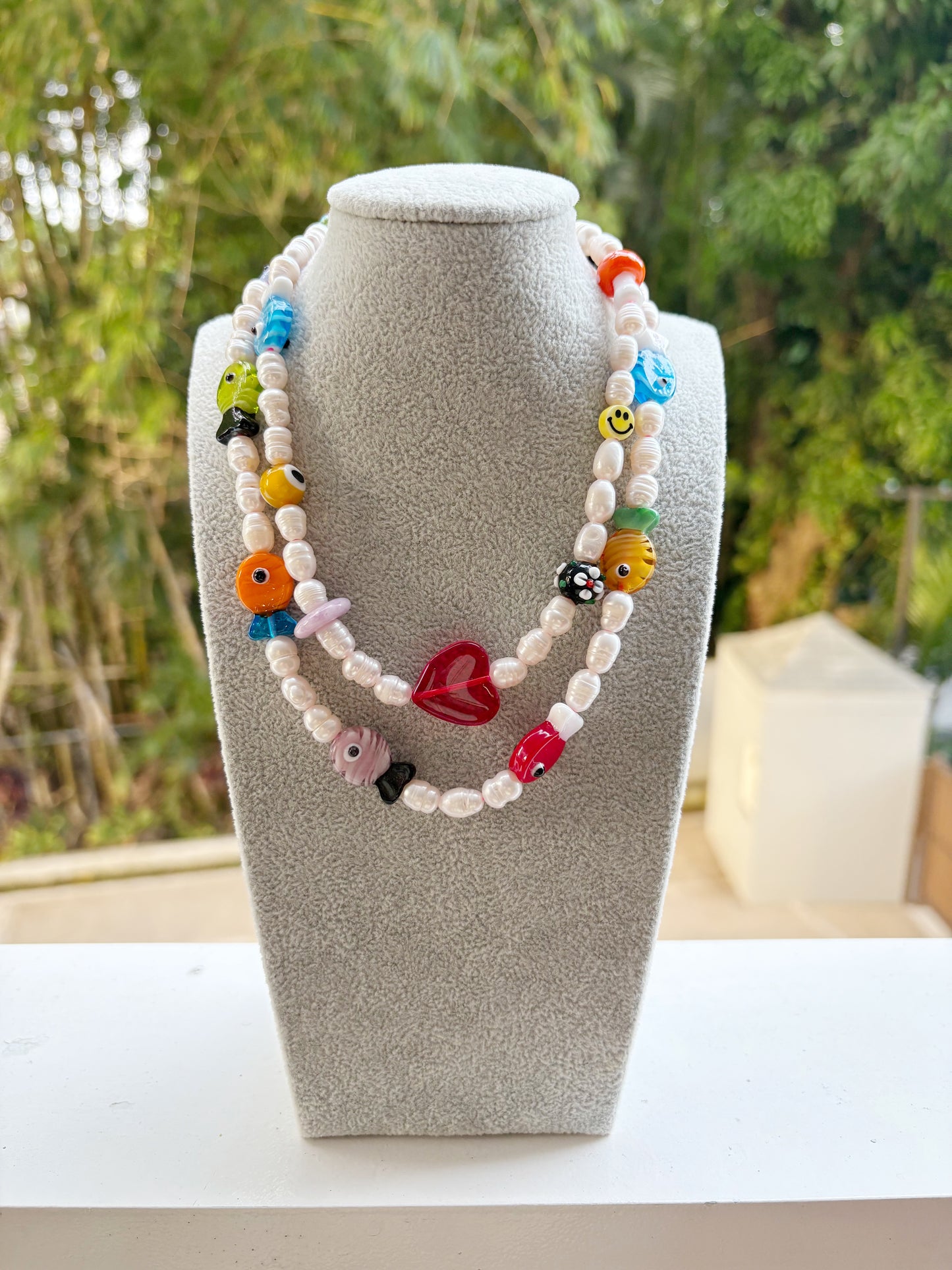 One-of-a-Kind Pearl Necklace
