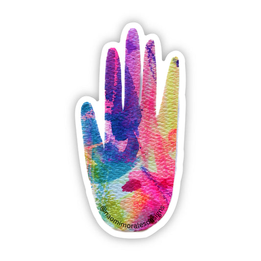 Hamsa Watercolor Sticker